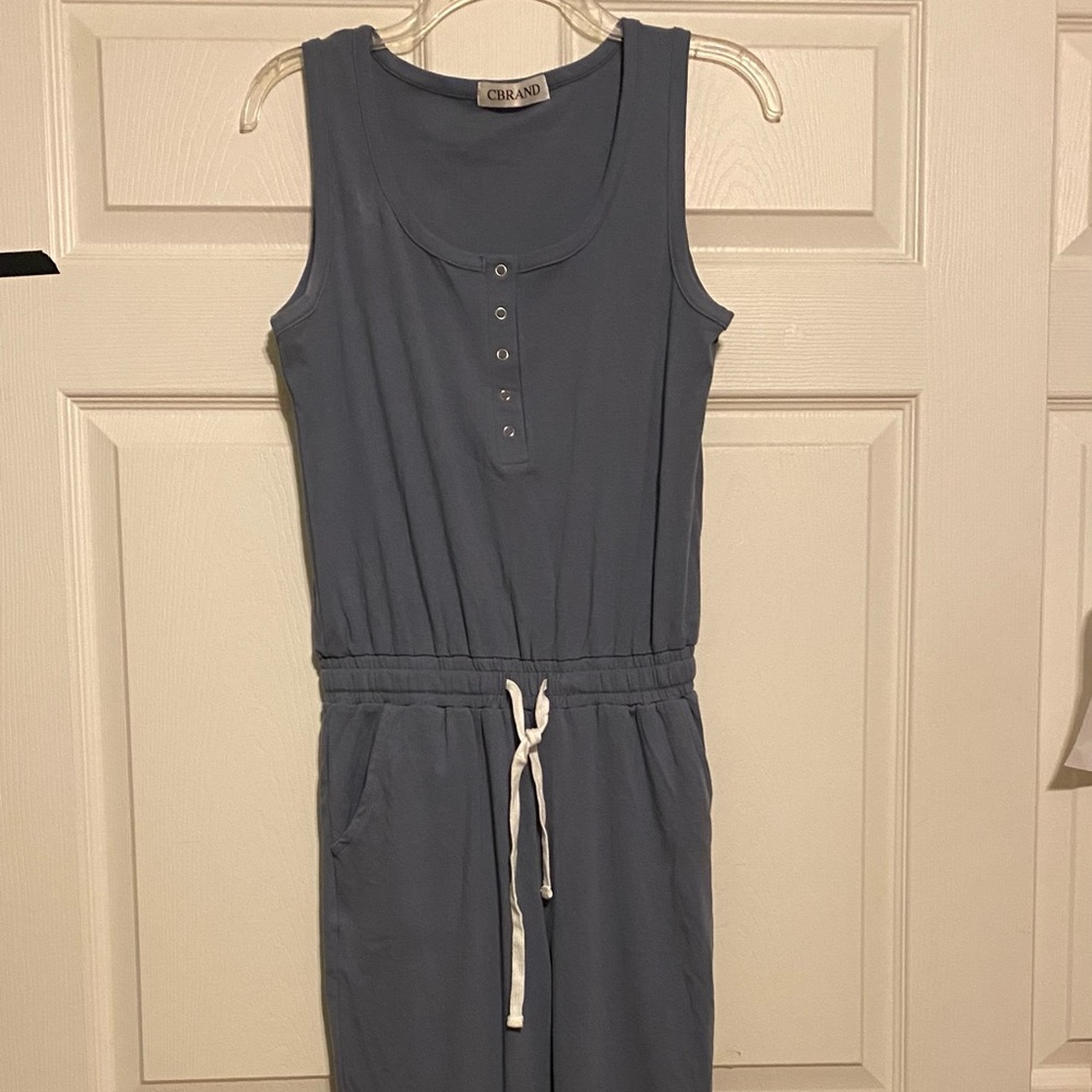 Closet candy gray jumpsuit